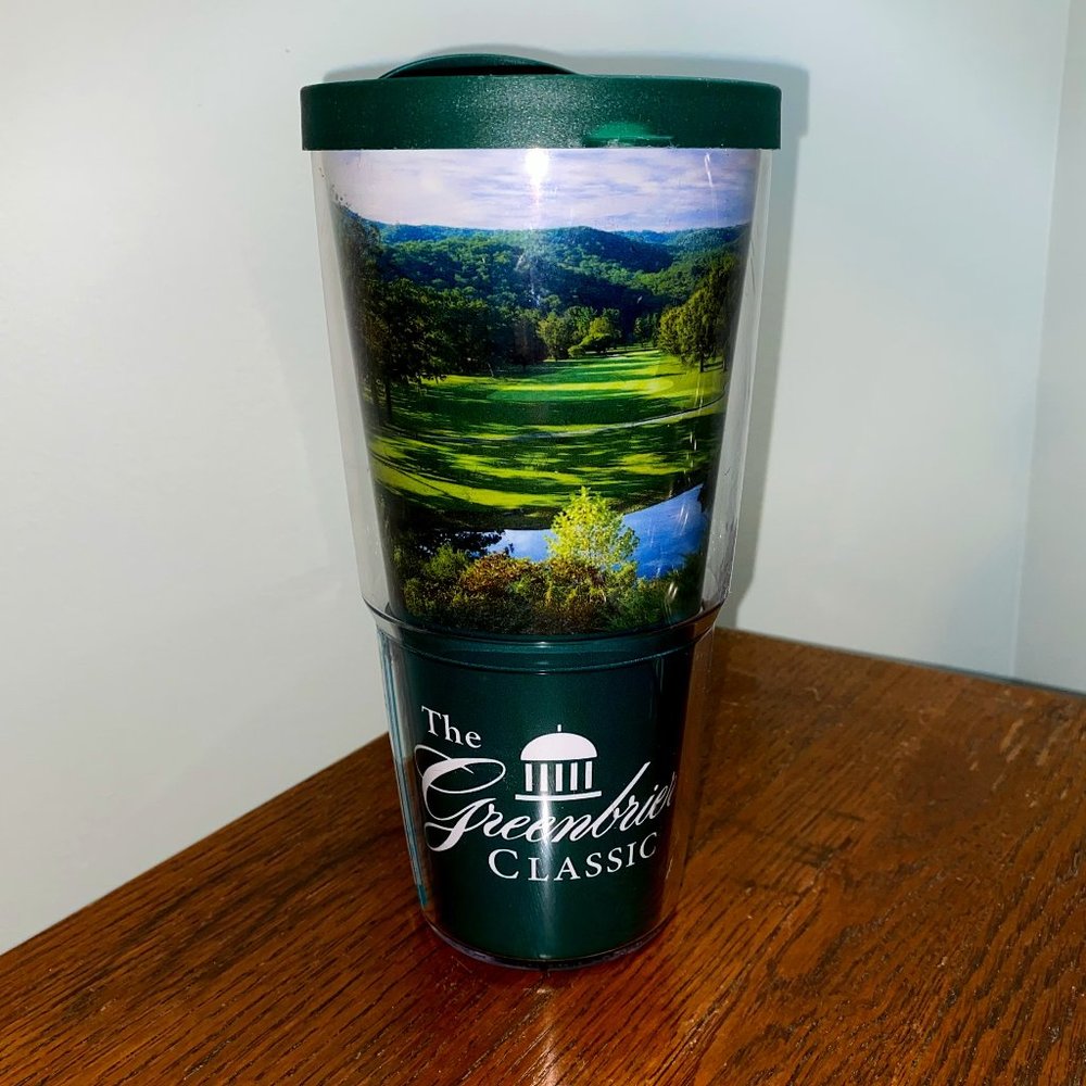 Tervis Golf Tumbler with Lid THE GREENBRIAR CLASSIC